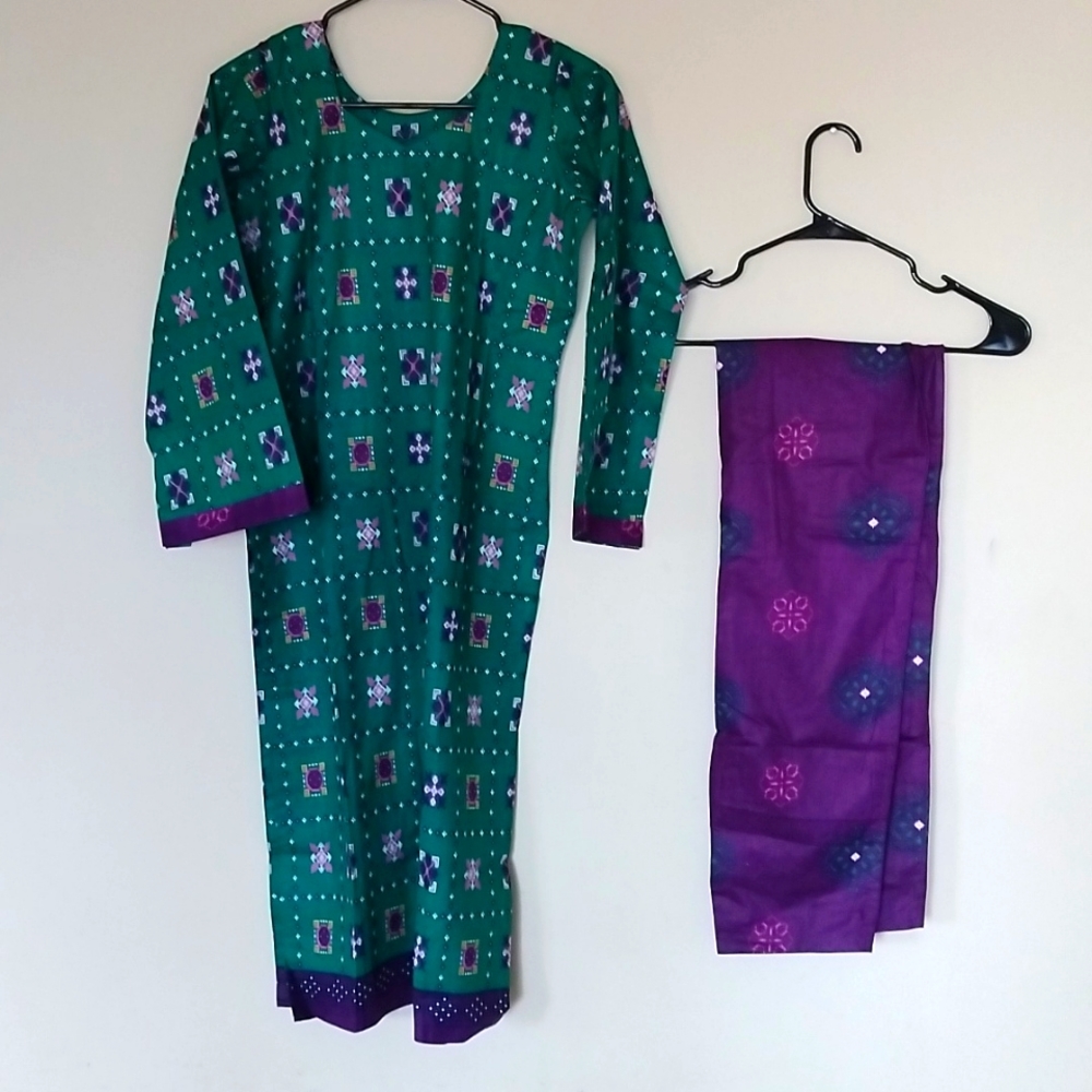 Indian Kurti Set With Dupatta